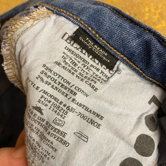 BlankNYC The Reade Classic Frayed Hem Skinny Jeans 26 - Picture 6 of 14